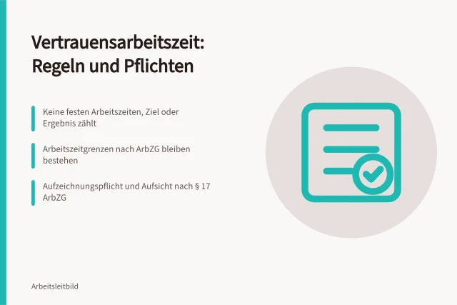 Vertrauensarbeitszeit: flexible Zeiten, aber ArbZG-Grenzen und Aufzeichnungspflichten bleiben. Vertrauensarbeitszeit: Abgrenzung von Gleitzeit, Voraussetzungen und Aufzeichnungspflichten